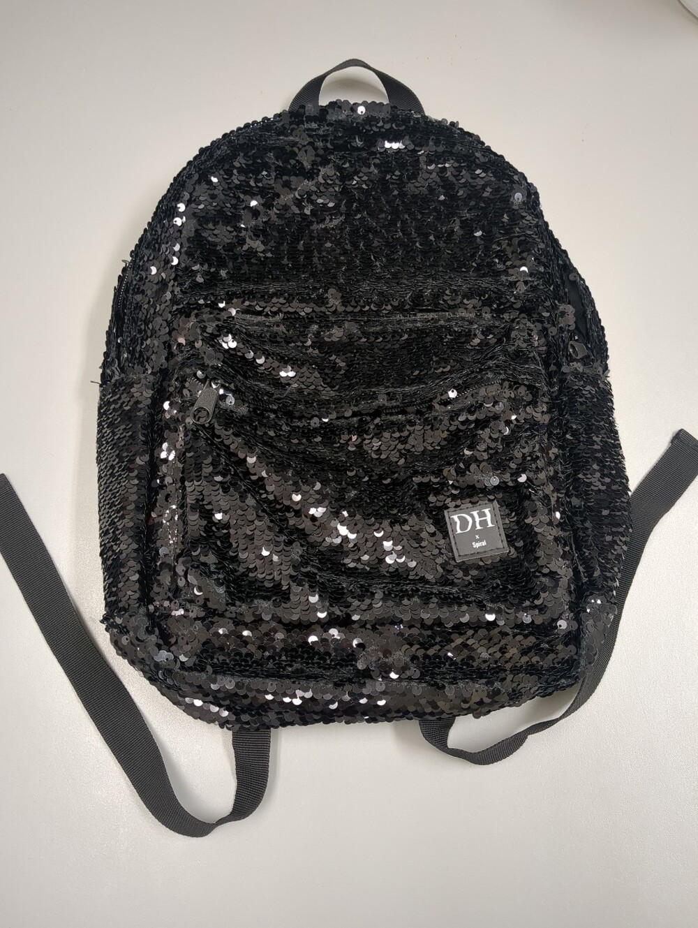 Dan Howell x Spiral Black Sequin Mini Backpack Dan and Phil Official Merch